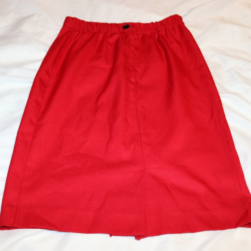 Vintage slit skirt